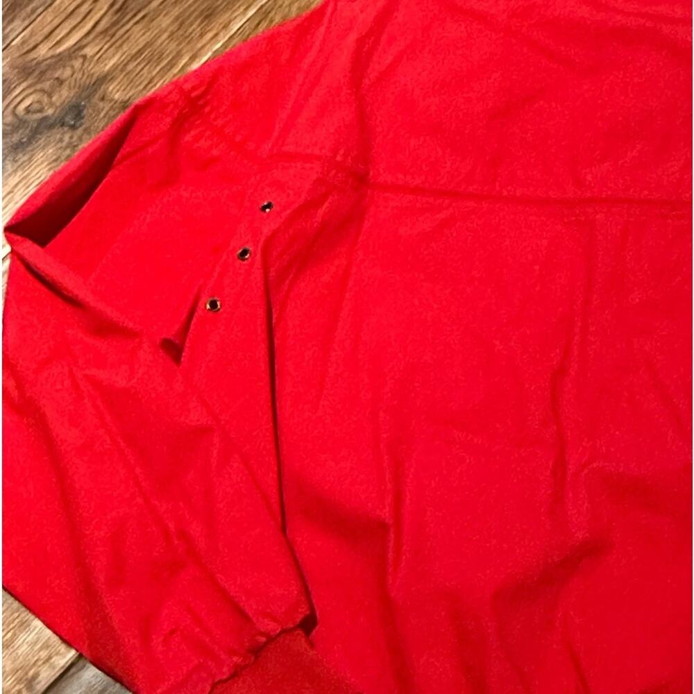 Vintage Hill & Archer Men’s Size XL Bright Red Full Zip Jacket/Coat - Picture 8 of 9